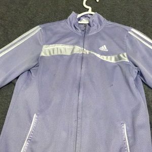 Lavender Adidas jacket